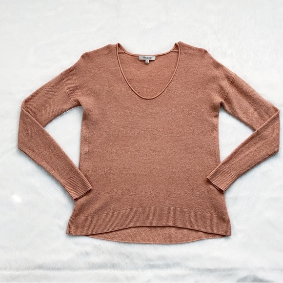 Like New Pink Madewell Kimball Pullover Sweater - Picture 2 of 6